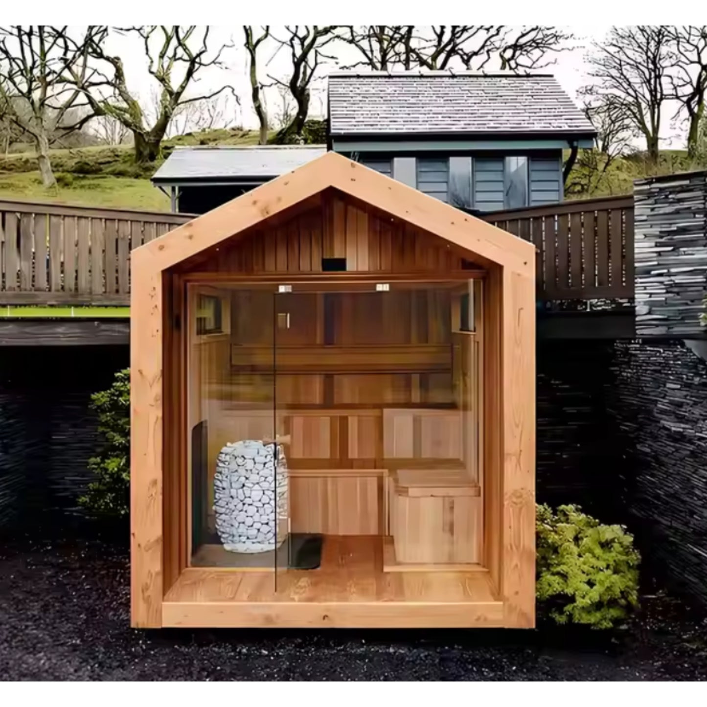 LuxSauna Outdoor Cabin Sauna